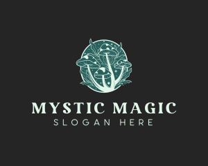 Mystical Mushroom Fungi logo design