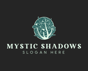 Mystical Mushroom Fungi logo design