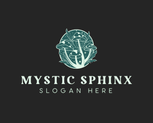 Mystical Mushroom Fungi logo design