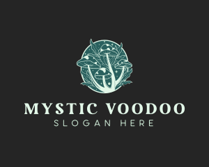 Mystical Mushroom Fungi logo design