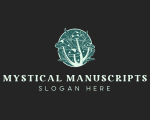 Mystical Mushroom Fungi logo design