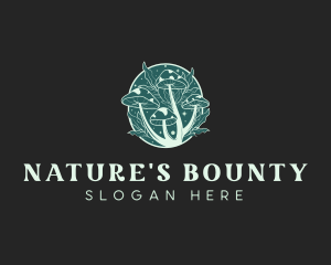 Mystical Mushroom Fungi logo design