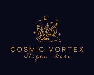 Astral Cosmic Gems logo design