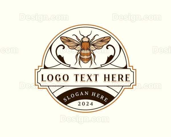 Honey Bee Apiculture Logo