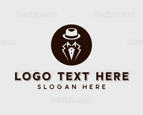 Gentleman Tailoring Fashion Logo