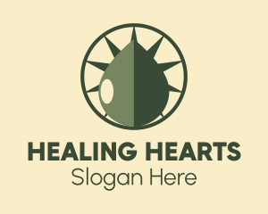 Healing Essential Oil logo design