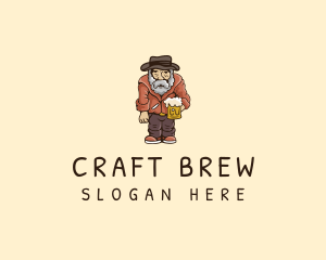 Old Man Beer  logo
