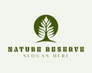 Nature Eco Horticulture logo design