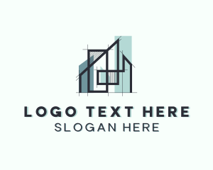 Modern Home Architecture Logo