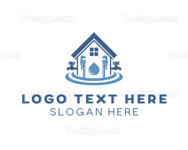 Plumbing Home Maintenance Logo