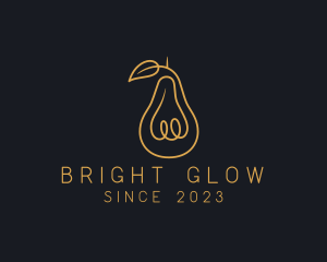 Light Bulb Pear logo