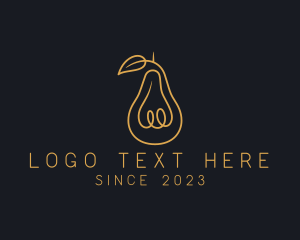 Light Bulb Pear logo