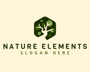 Nature Plant Tree logo design