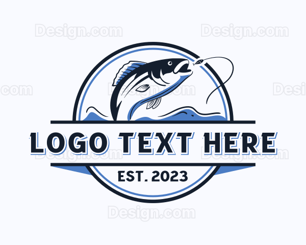 Fishing Aquatic Seafood Logo