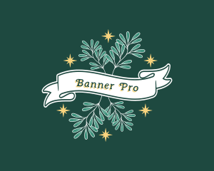 Christmas Mistletoe Banner logo