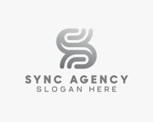 Creative Agency Letter S logo design