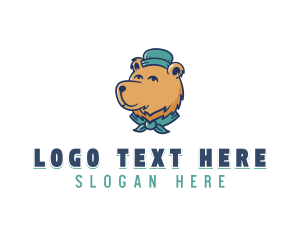 Outdoor Camping Bear logo