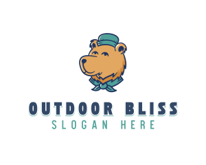 Outdoor Camping Bear logo