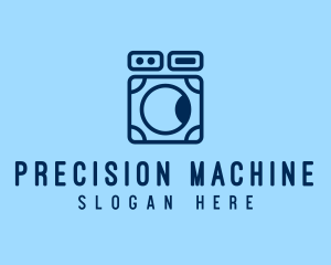 Simple Washing Machine  logo design