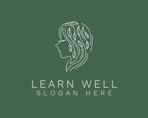 Organic Woman Wellness logo design