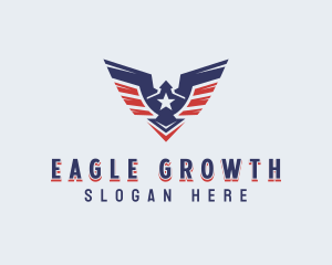 American Eagle Wings logo design