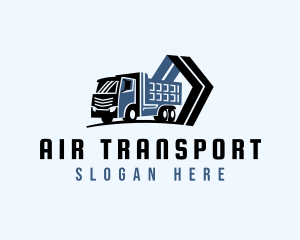 Truck Haulage Transport logo design