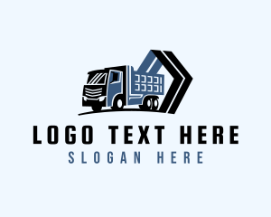 Diesel - Truck Haulage Transport logo design
