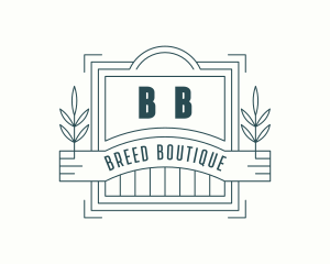 Organic Artisanal Boutique logo design