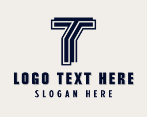 Professional Agency Letter T Logo