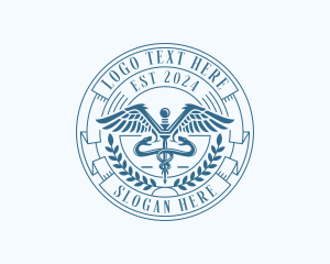 Medical Doctor Caduceus logo