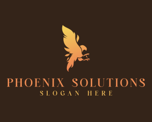 Blazing Flame Phoenix logo