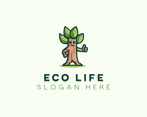 Eco Park Tree logo design