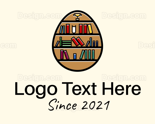 Book Shelf Egg Logo