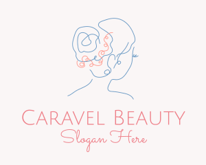 Beauty Hair Salon  logo design