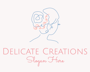 Beauty Hair Salon  logo design