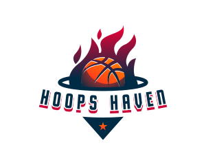 Basketball Varsity League logo design