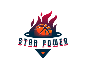 Basketball Varsity League logo design