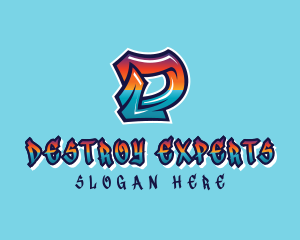 Urban Letter D logo design