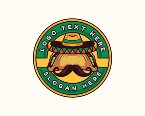 Mexican Hat Taco Logo