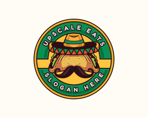 Mexican Hat Taco logo design