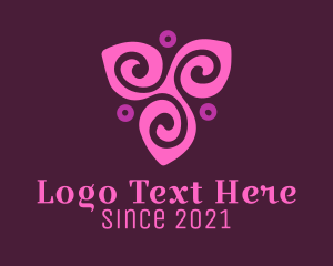 Pink Flower Spa  logo