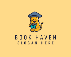 Cat School Graduation logo