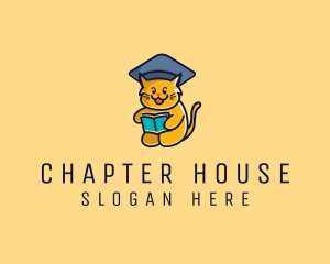 Cat School Graduation logo