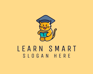 Cat School Graduation logo