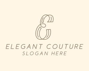 Feminine Clothing Boutique  logo design