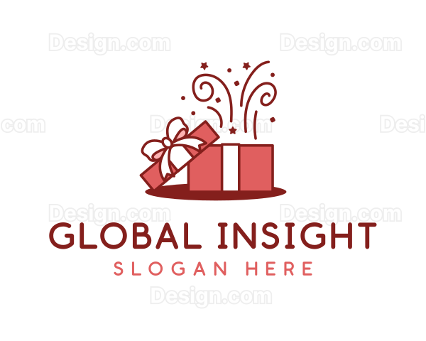 Confetti Gift Box Logo