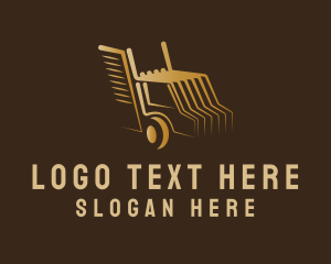 Gold Truck Vehicle logo