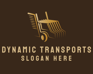 Gold Truck Vehicle logo design