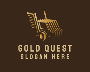 Gold Truck Vehicle logo design