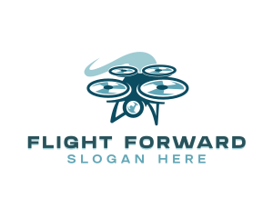 Drone Racing Quadcopter logo
